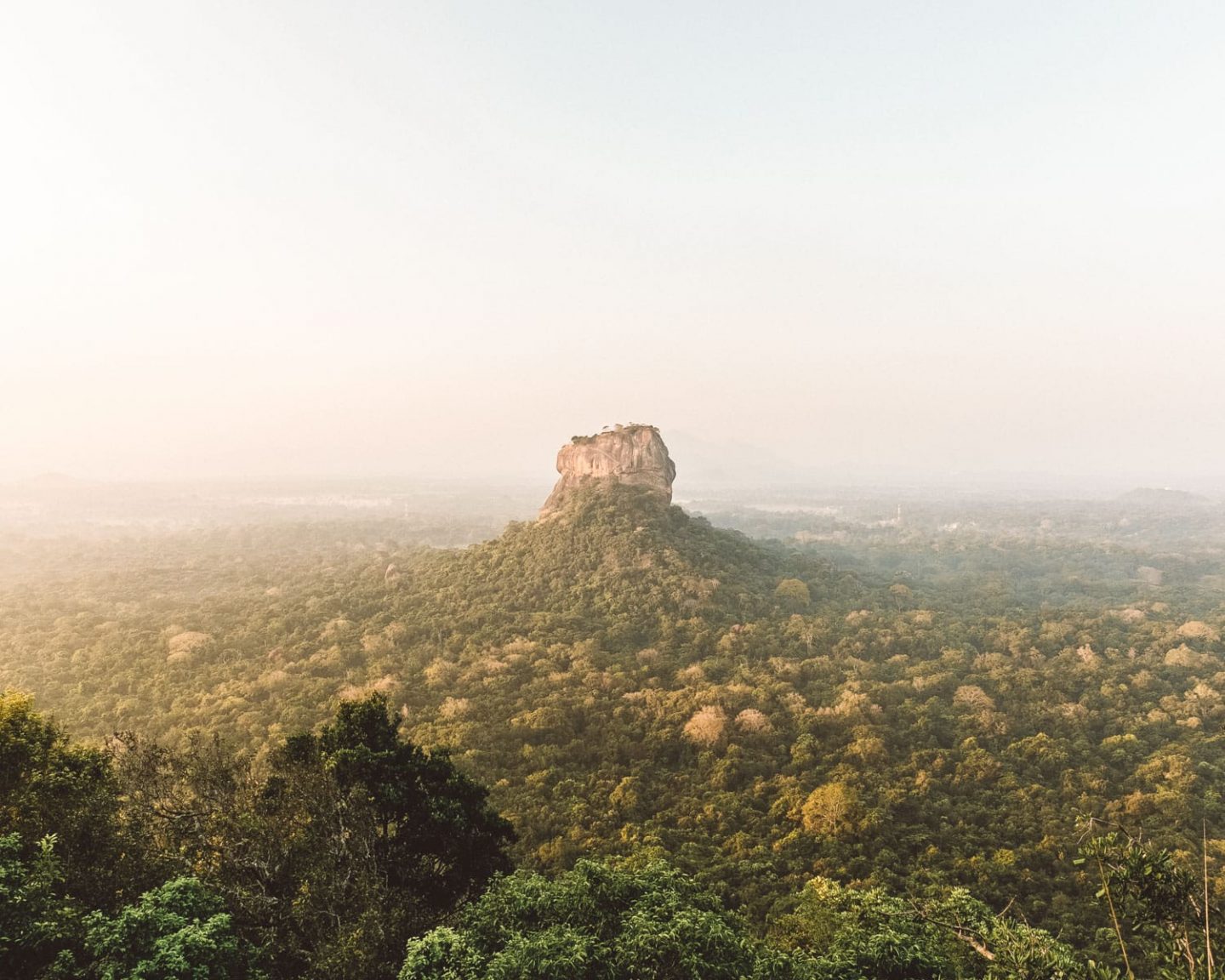 Sigiriya Rock in Sri Lanka