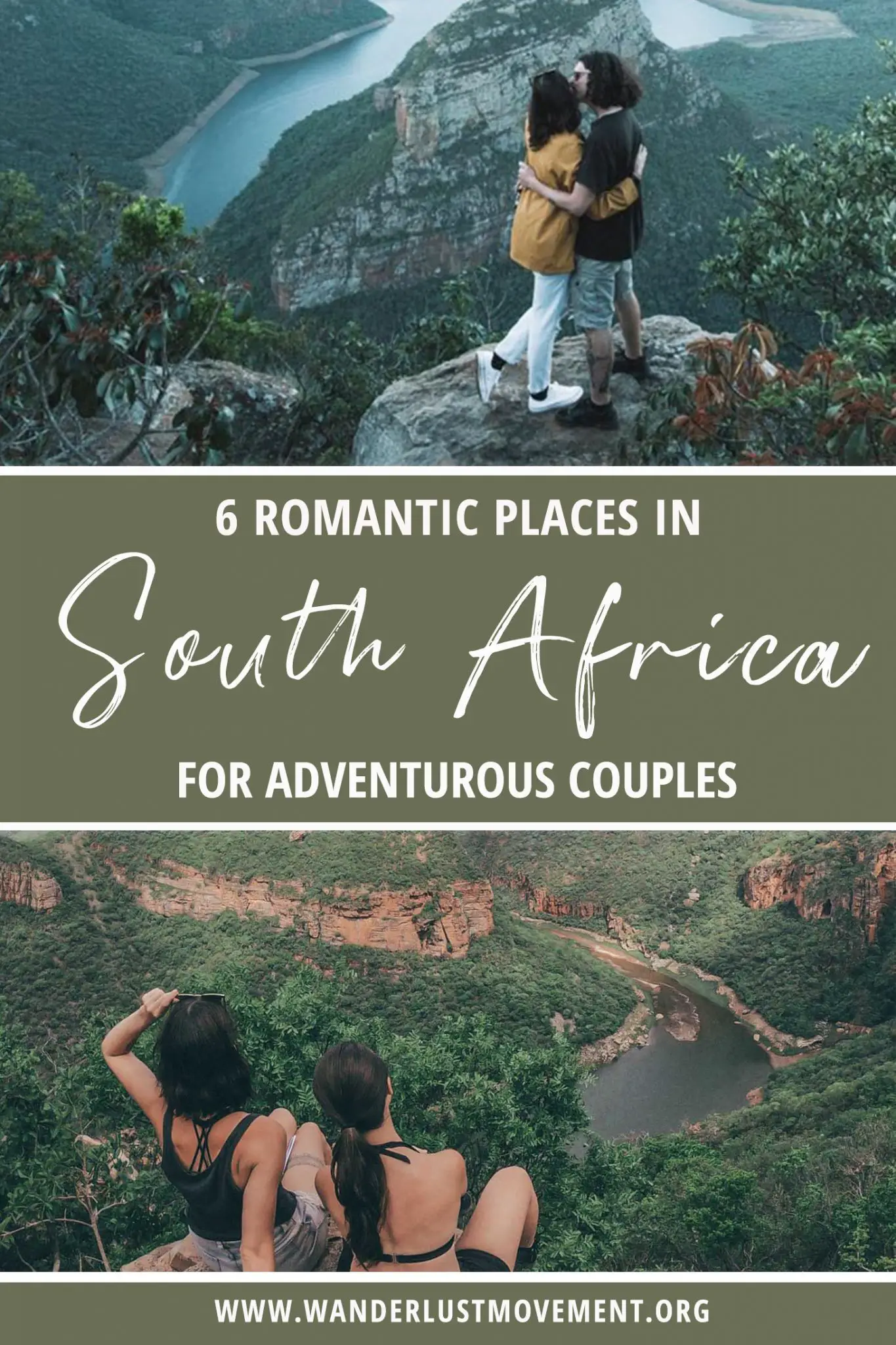 6 Romantic Places in South Africa for Adventurous Couples