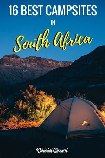 16 Of The Best Campsites In South Africa | Wanderlust Movement | #southafrica #camping #outdoors #nature