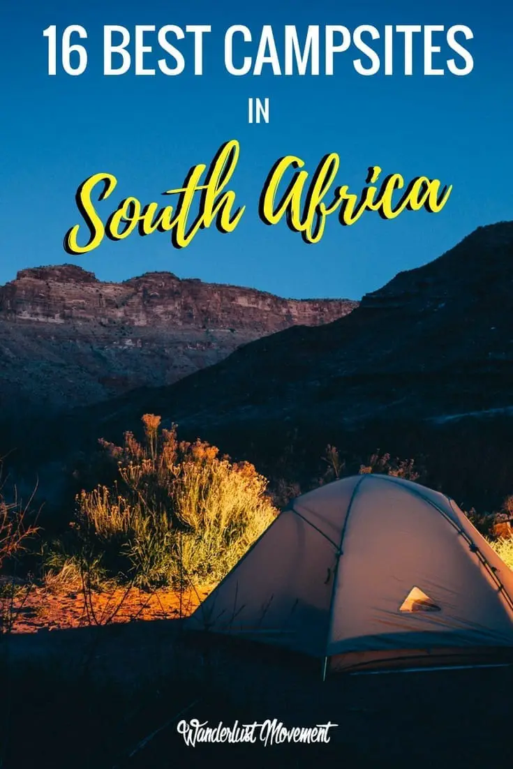 18 Of The Best Campsites In South Africa