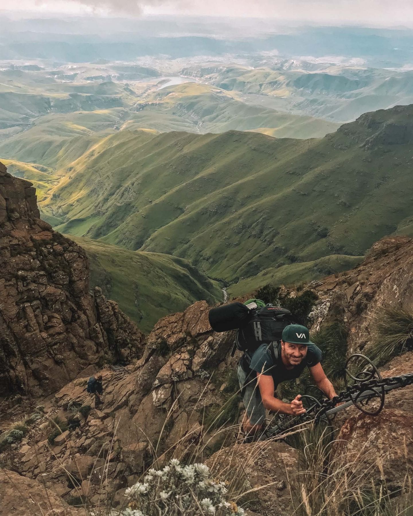 chain ladders up tugela falls