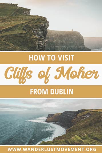 It's totally possible to visit Cliffs of Moher from Dublin by yourself. Here's what you need to know to plan your day trip across Ireland!