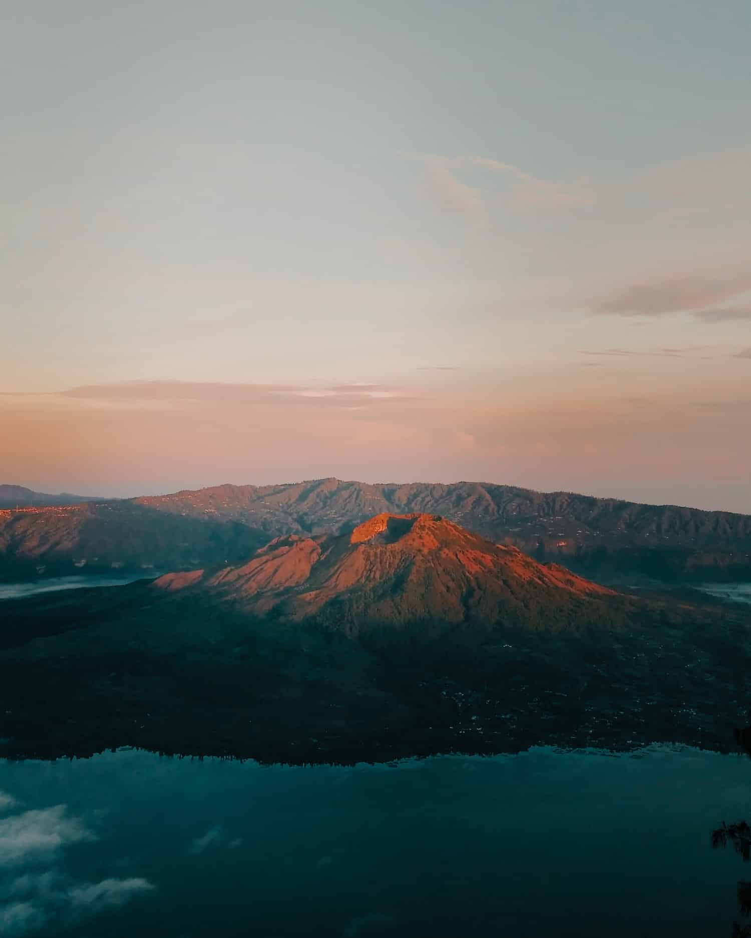 mount batur in bali