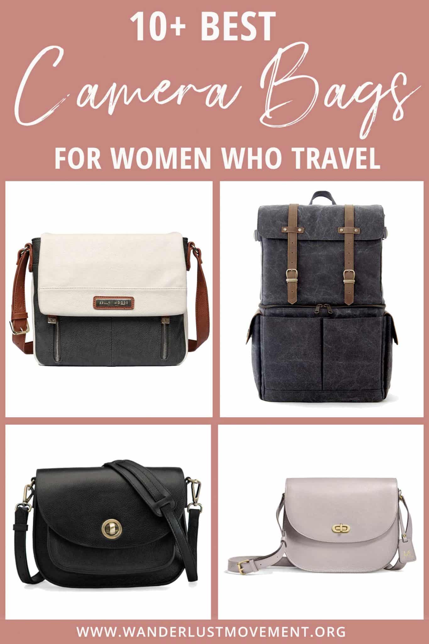 10 of the Best Camera Bags for Women Who Love to Travel