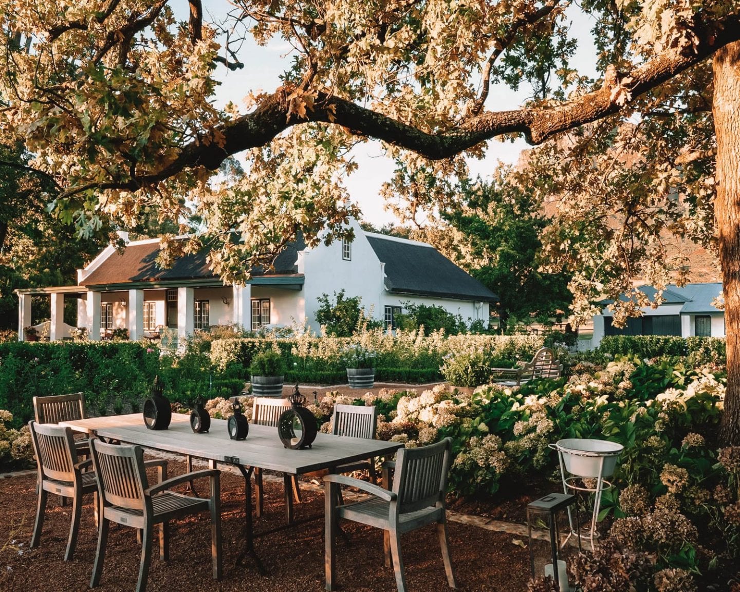 boschendal wine farm in stellenbosch near cape town