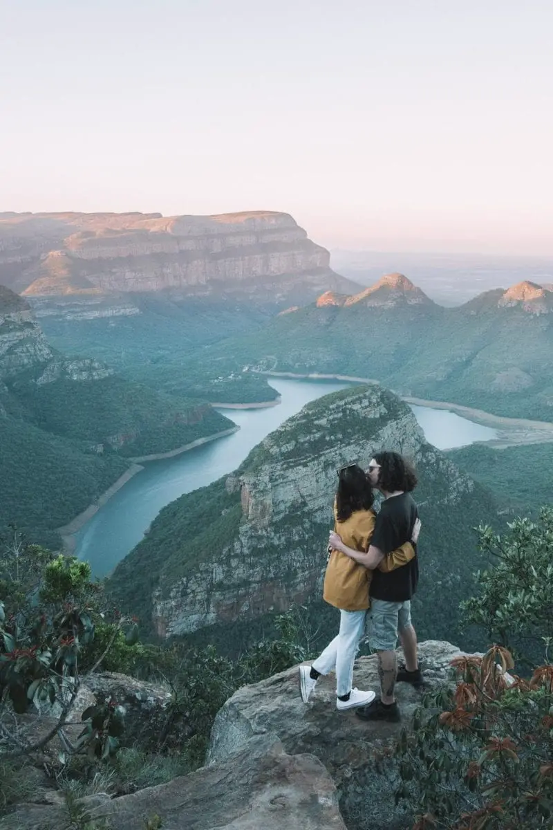 couple at Blyde River Canyon