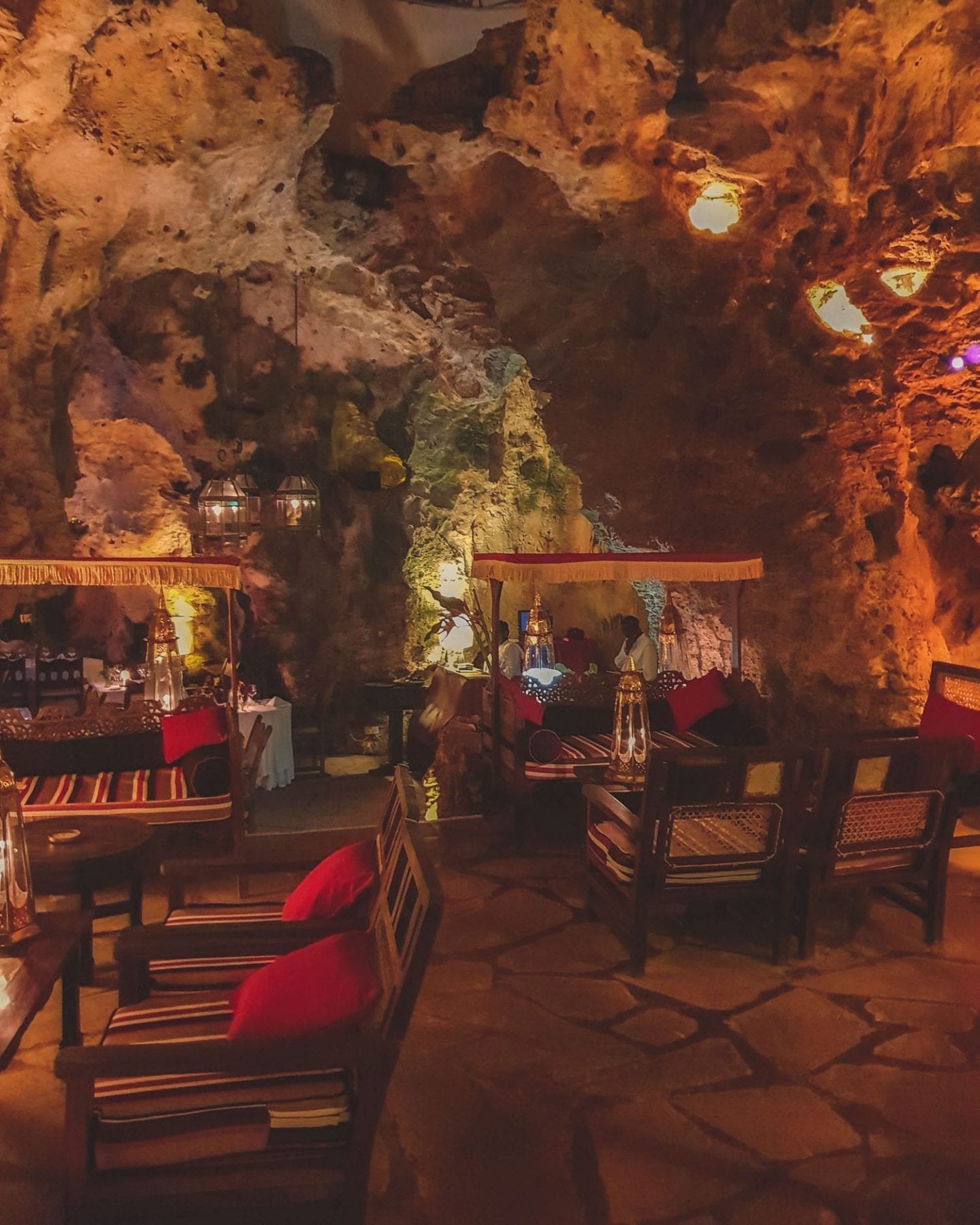 Ali Barbour’s Cave Restaurant and Forty Thieves Beach Bar