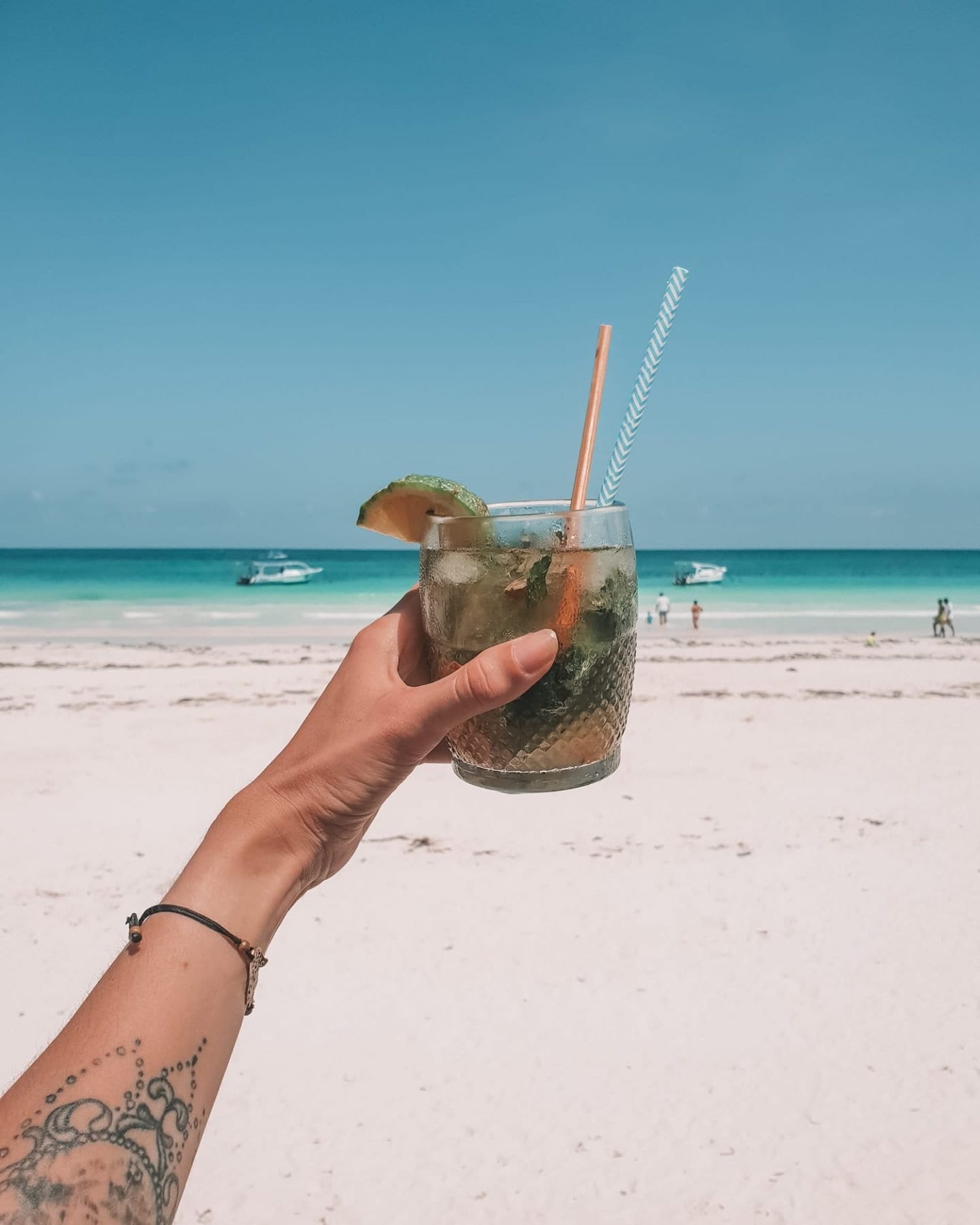 cocktails on diani beach