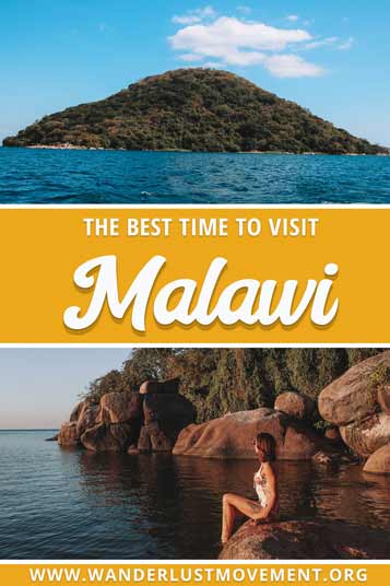 Malawi is an incredible destination in Africa! Whether you're looking to plan a Big 5 safari or relax on Mumbo Island in Lake Malawi National Park - there's something for everyone. But before you book your flights, you need to take into the account Malawi's two distinct seasons. Otherwise, you might visit during the rainy season - the worst time for safaris, but the best time for birding. Here's the best time to visit Malawi! #malawi #africatravel