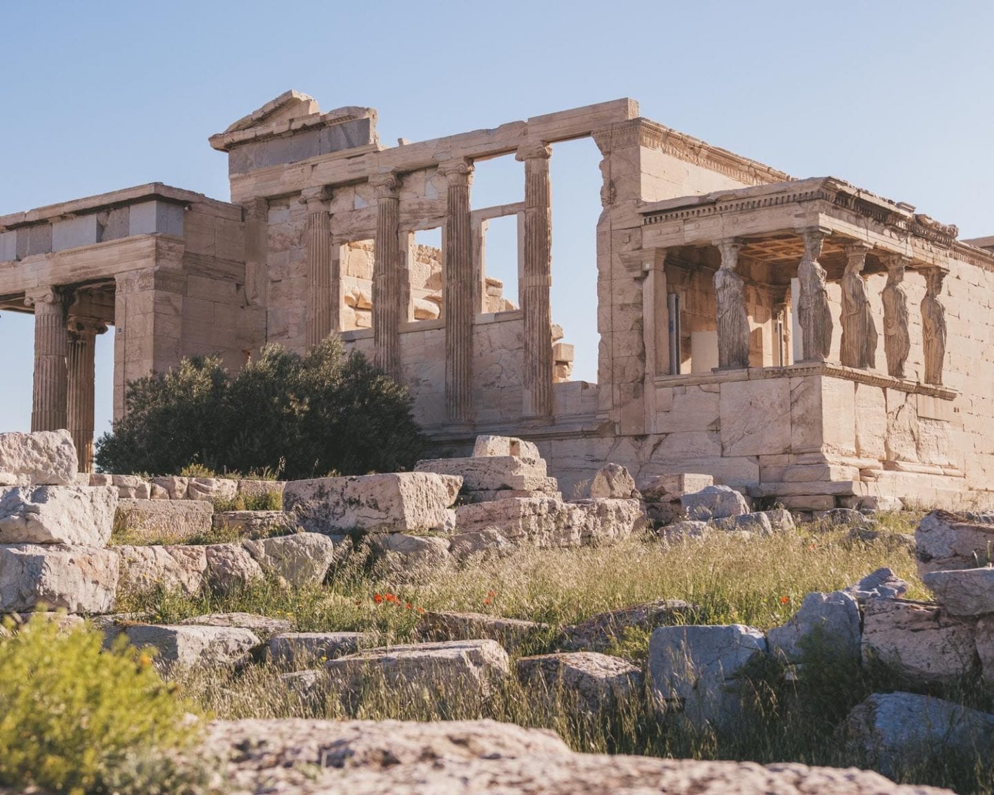 temple on top of the acropolis