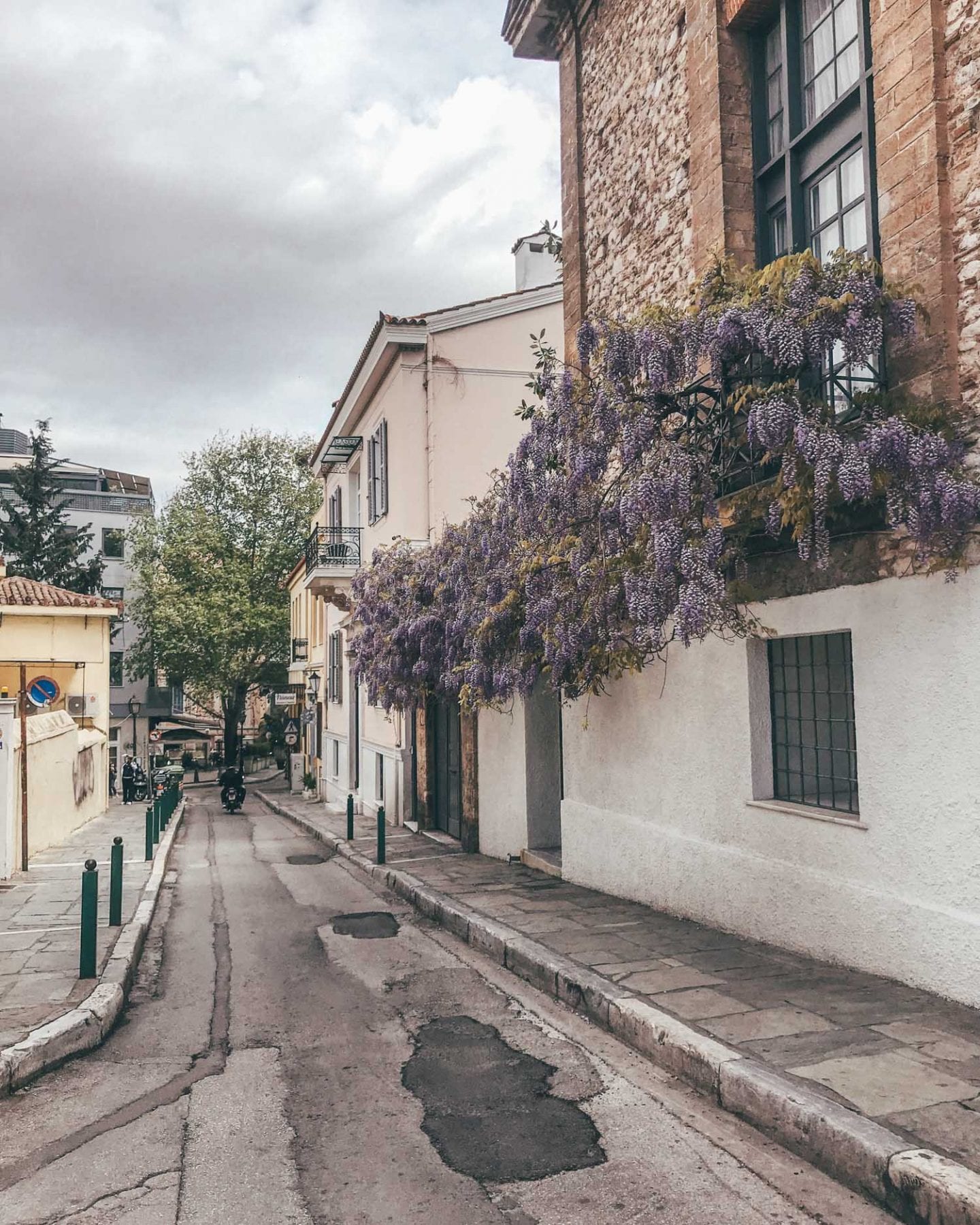 street in plaka, athens