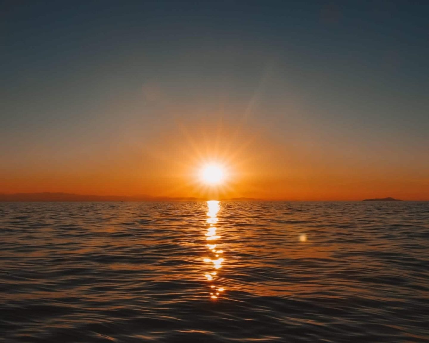 sunset in malawi