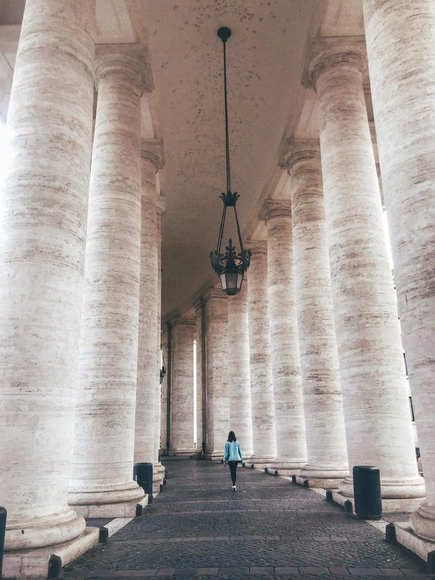 visiting the vatican in rome, italy