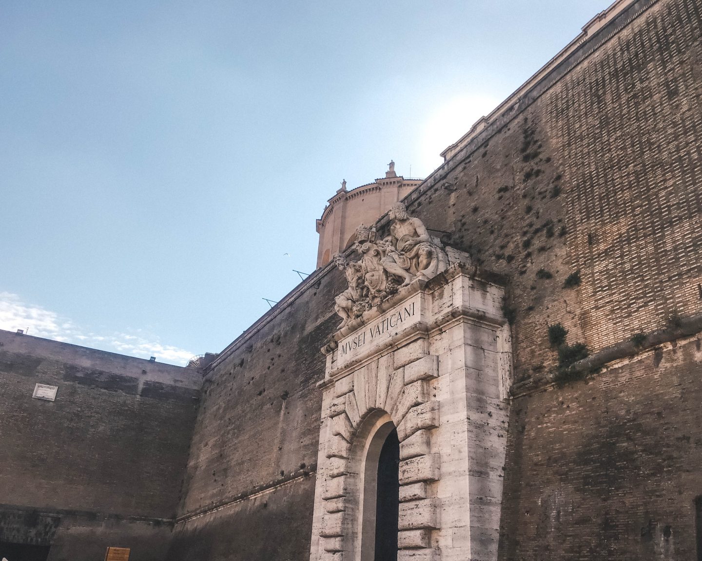 entrance to the vatican museums