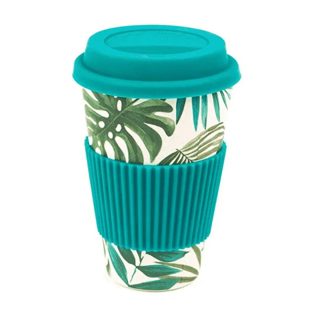 bamboo reusable coffee mug