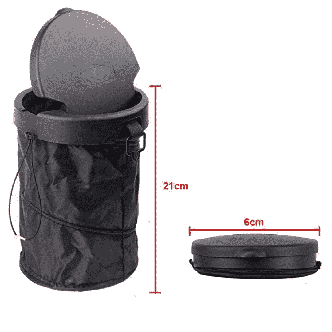 portable garbage can