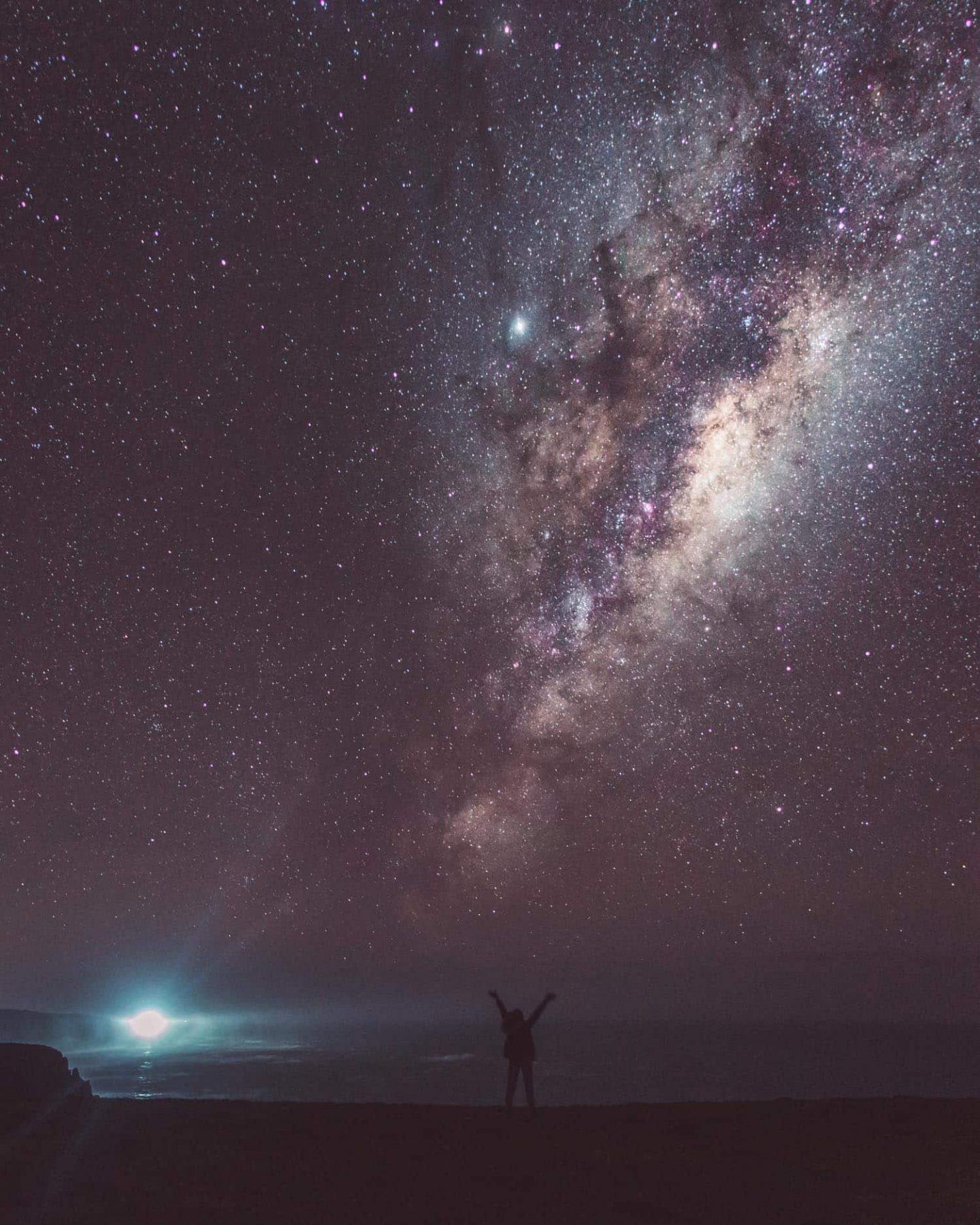 milky way at morgan bay