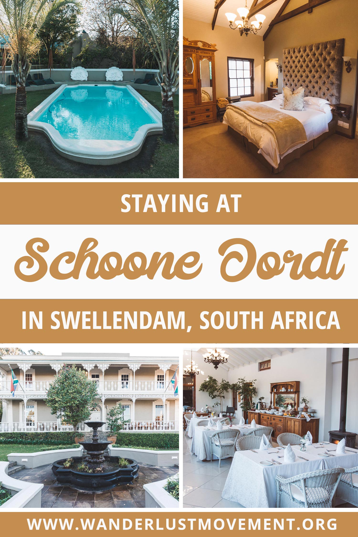 Schoone Oordt is a gorgeous Victorian Era manor house in Swellendam. It\'s one of my favourite luxury stays in South Africa and is the perfect pit stop if you\'re planning a Garden Route itinerary or you want to visit Cape Agulhas, the Southernmost Tip of Africa. #southafrica #swellendam #traveltips #hotels #luxurytravel