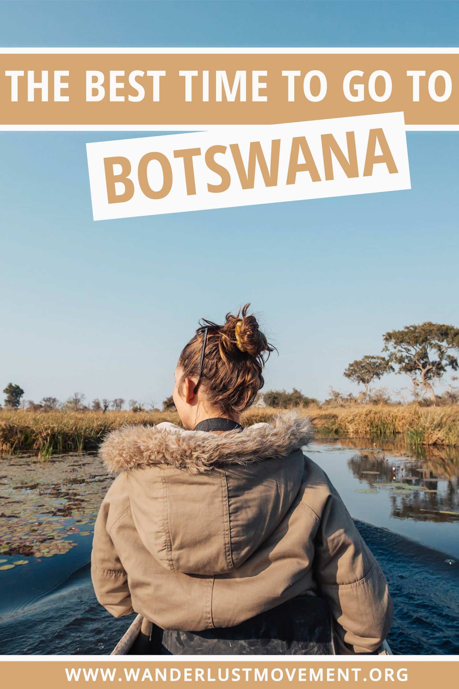 When it comes to planning your Botswana itinerary, knowing when is the best time to visit for YOU is key. Are you wanting easily spot the Big Cats? See loads of baby animals being born? Sail down the Okavango Delta? Or do you want to watch the sky turn pink with flamingos? To help you book the perfect safari experience, here\'s my guide on the best time to visit Botswana! #botswana #africa #traveltips #safari