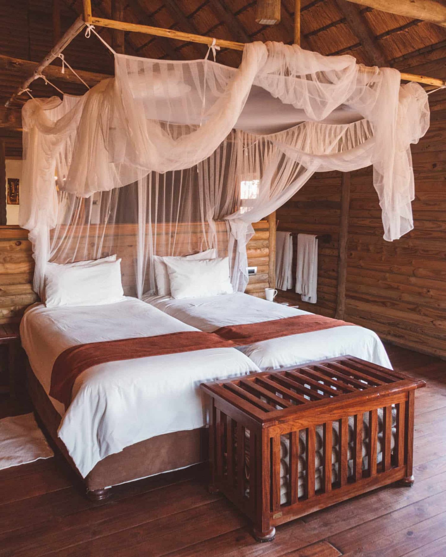 bedroom at nata lodge