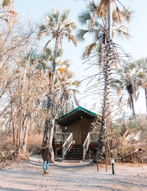 Staying at Nata Lodge in Botswana