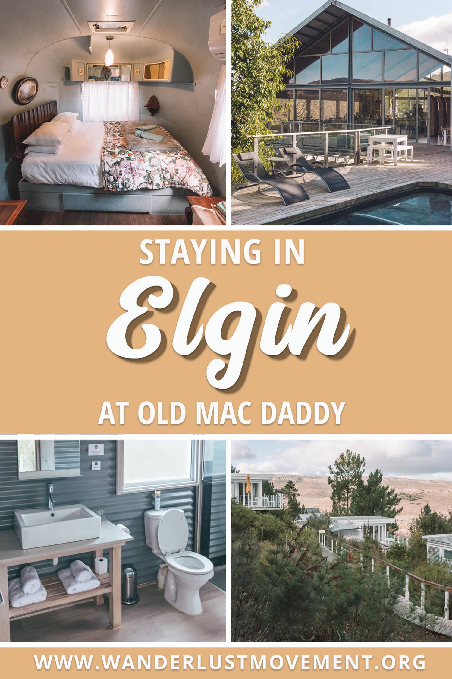 Tired of staying at run-of-the-mill hotels? Here\'s what it\'s like staying in one of Old Mac Daddy\'s custom airstream trailers in Elgin, South Africa! | South Africa Travel Tips | Accommodation Reviews | Where to Stay in South Africa #southafrica #travel #hotels