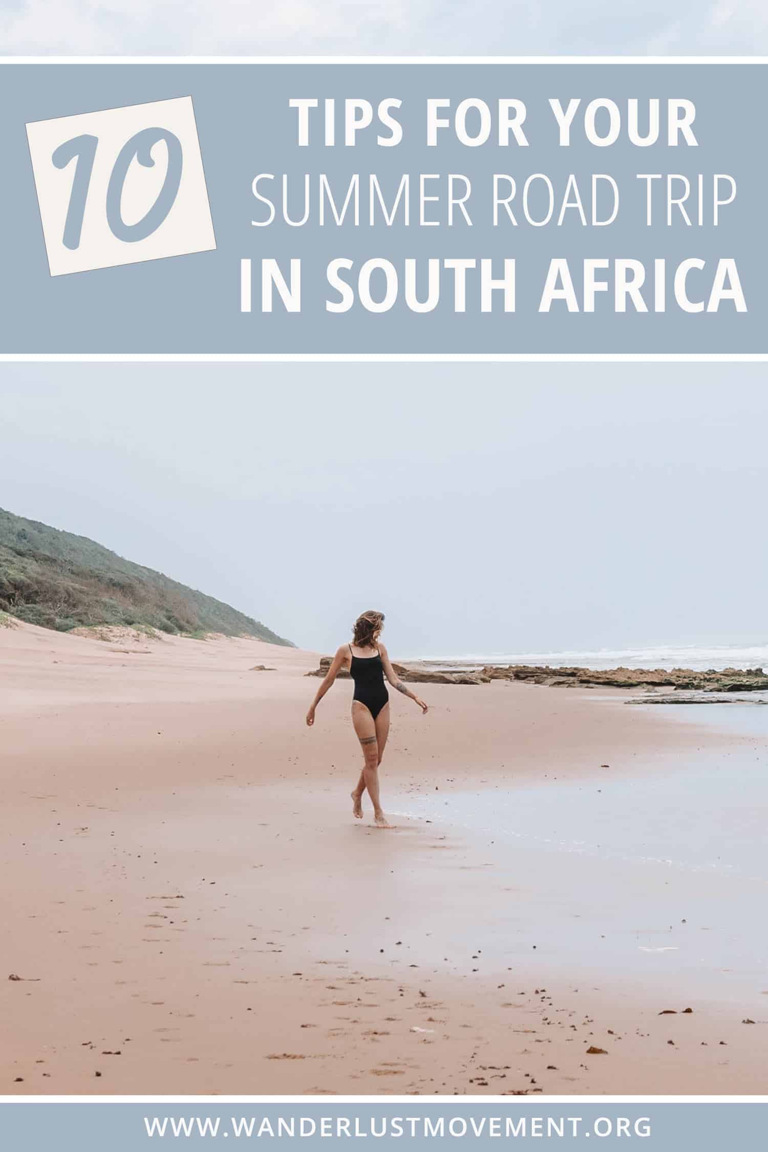 Planning a road trip to South Africa? Here are some tips for your summer road trip that you need to know! As well as a few essentials that you don\'t want to leave at home. #southafrica #roadtrip #traveltips #summer