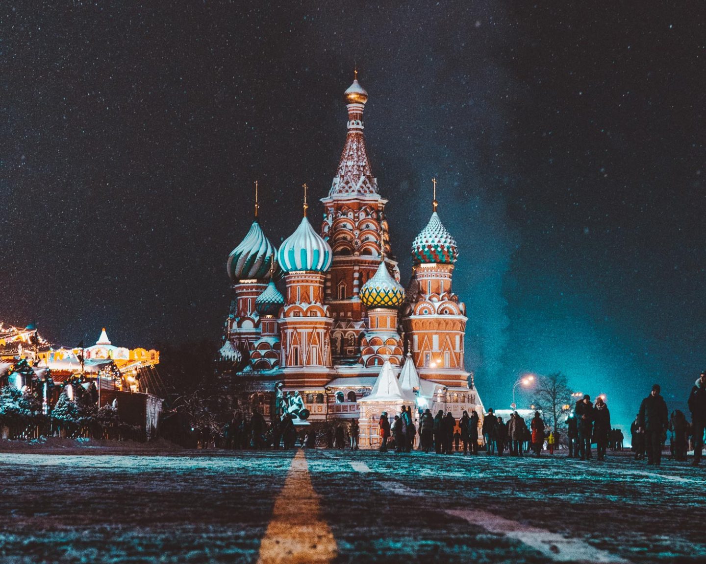 Saint Basil’s Cathedral in russia