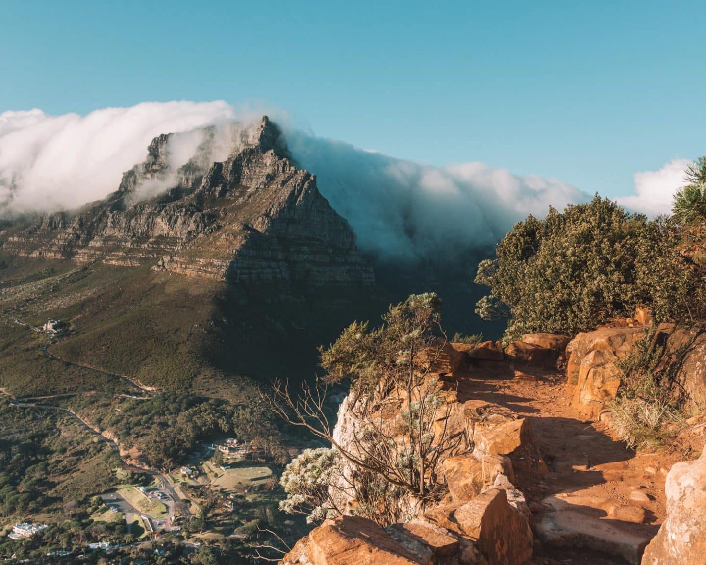 table mountain in cape town