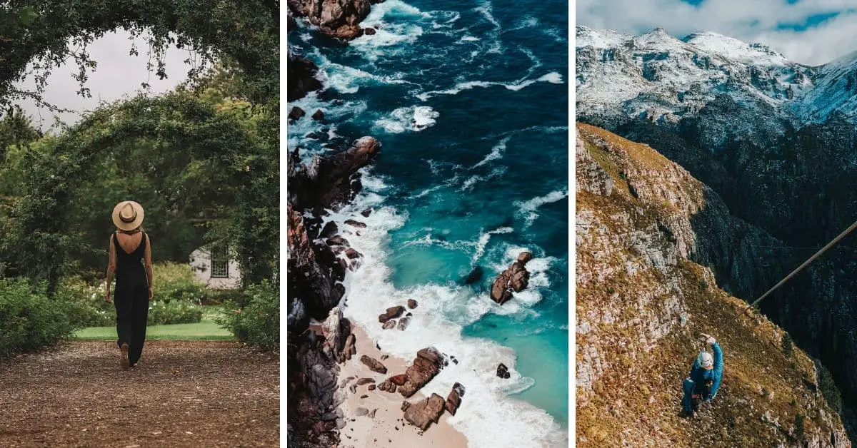 day trips from cape town