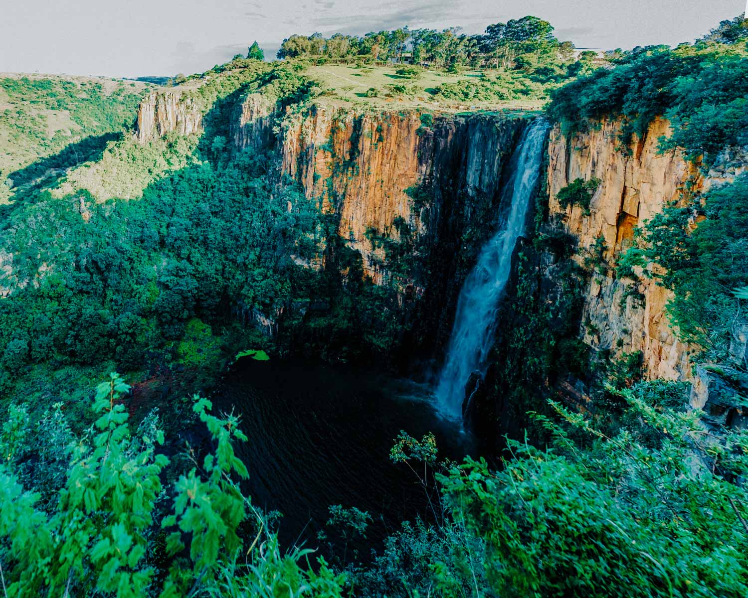 Experience South Africa Through Its Colorful Waterfalls