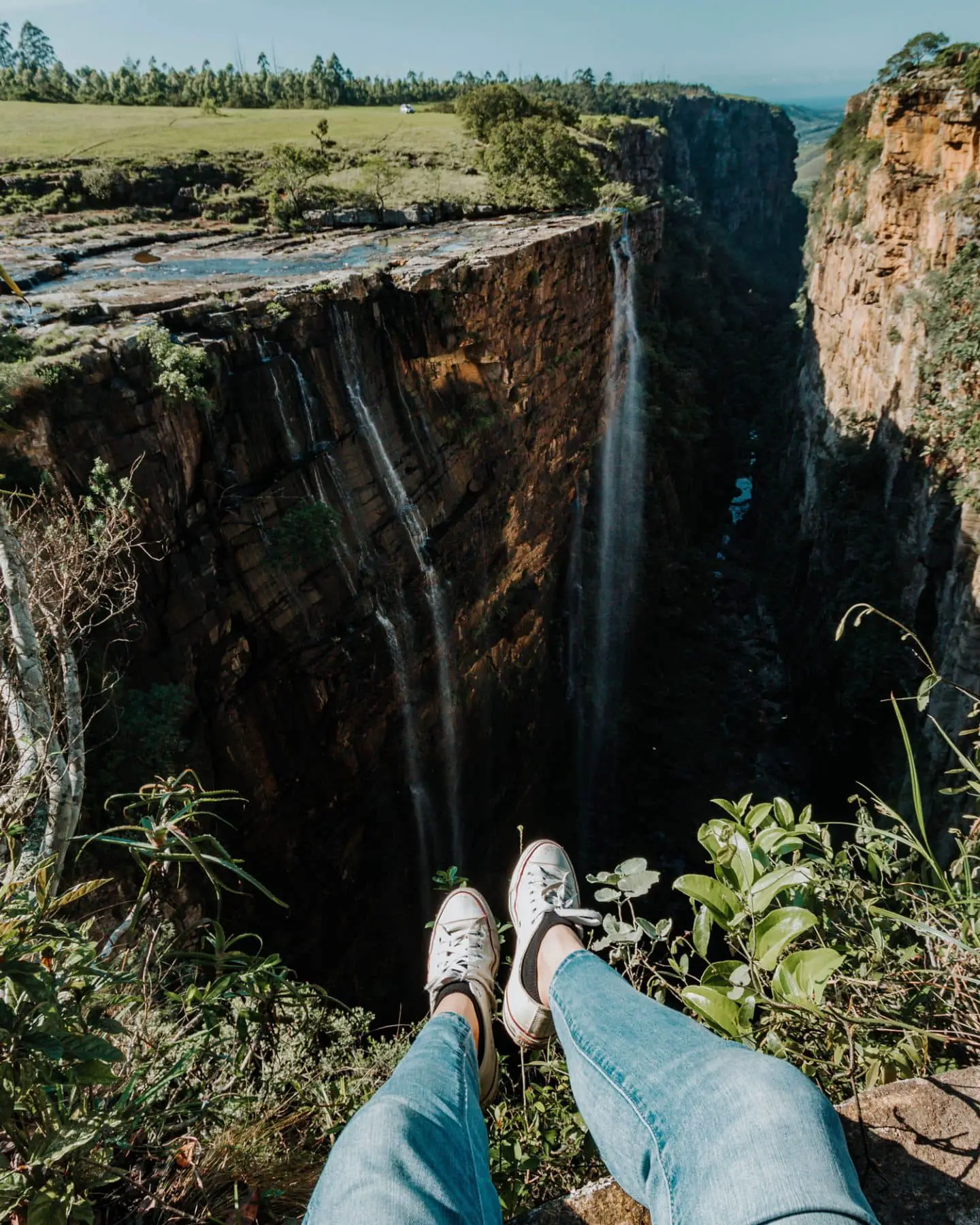 magwa falls in south africa