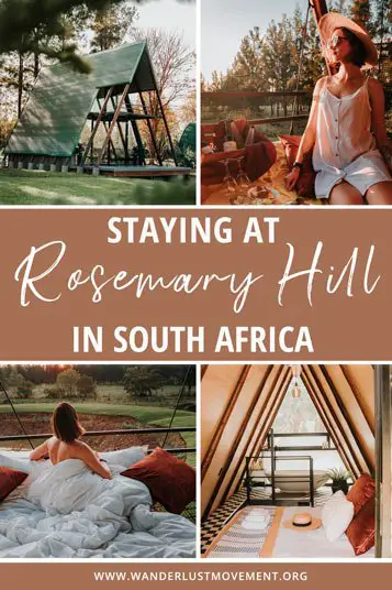 CabinVille is Rosemary Hill Farm's newest bespoke accommodation creation. Come for the hammock bed, stay for the spectacular sunset views!