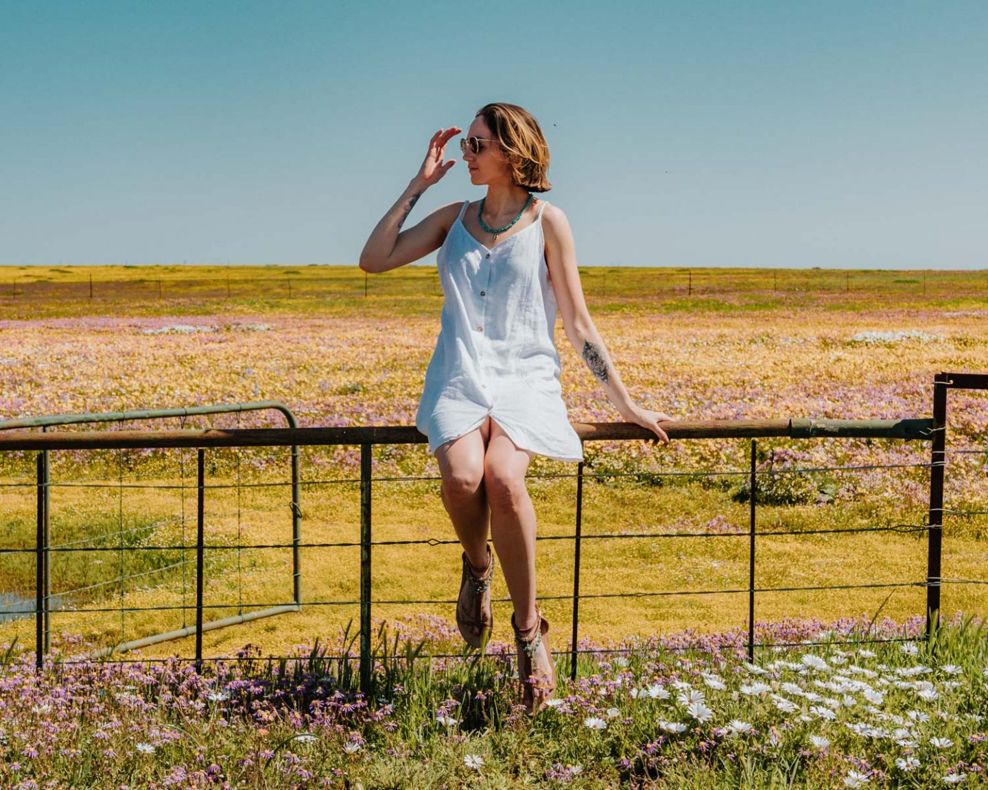 girl in wildflowers