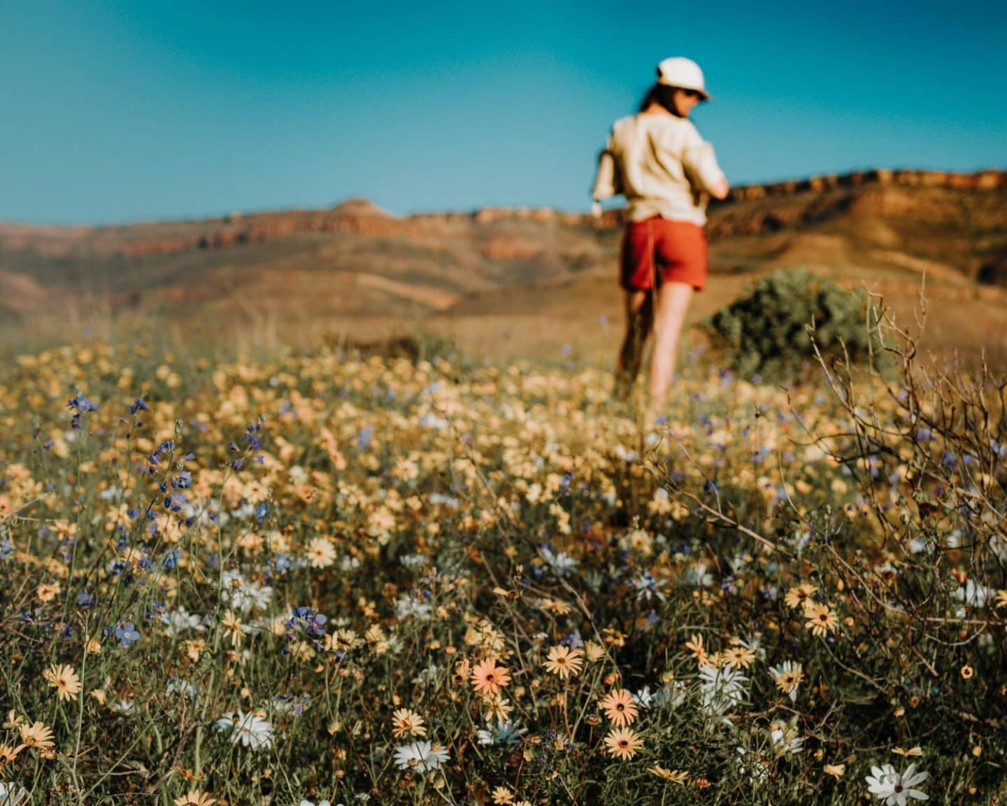 girl in wildflowers