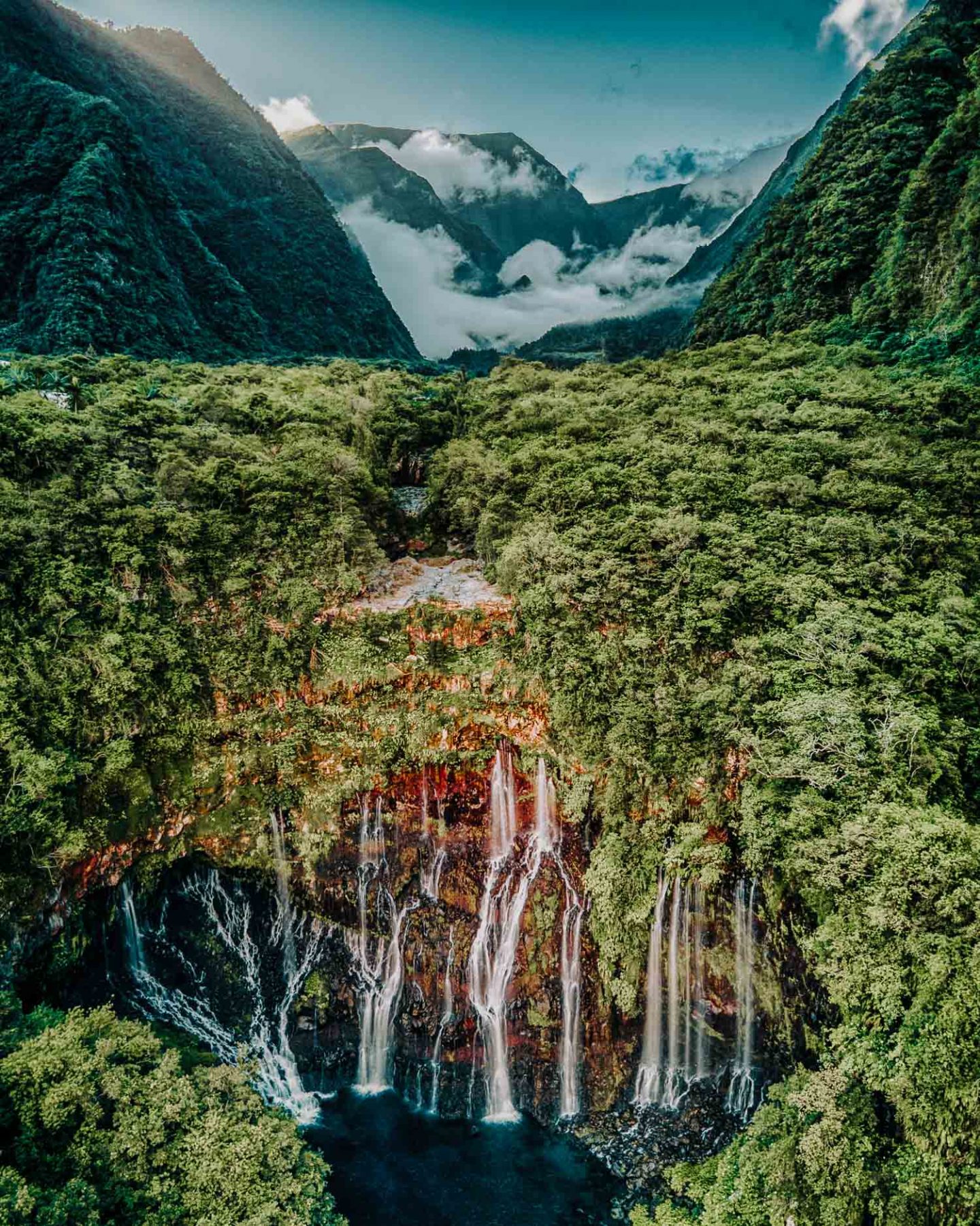 Rivière Langevin reunion island