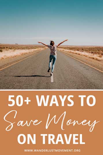 Want to travel but got no funds? Here are 50+ genius ways to save money for travel and save TONS of money for your dream holiday!