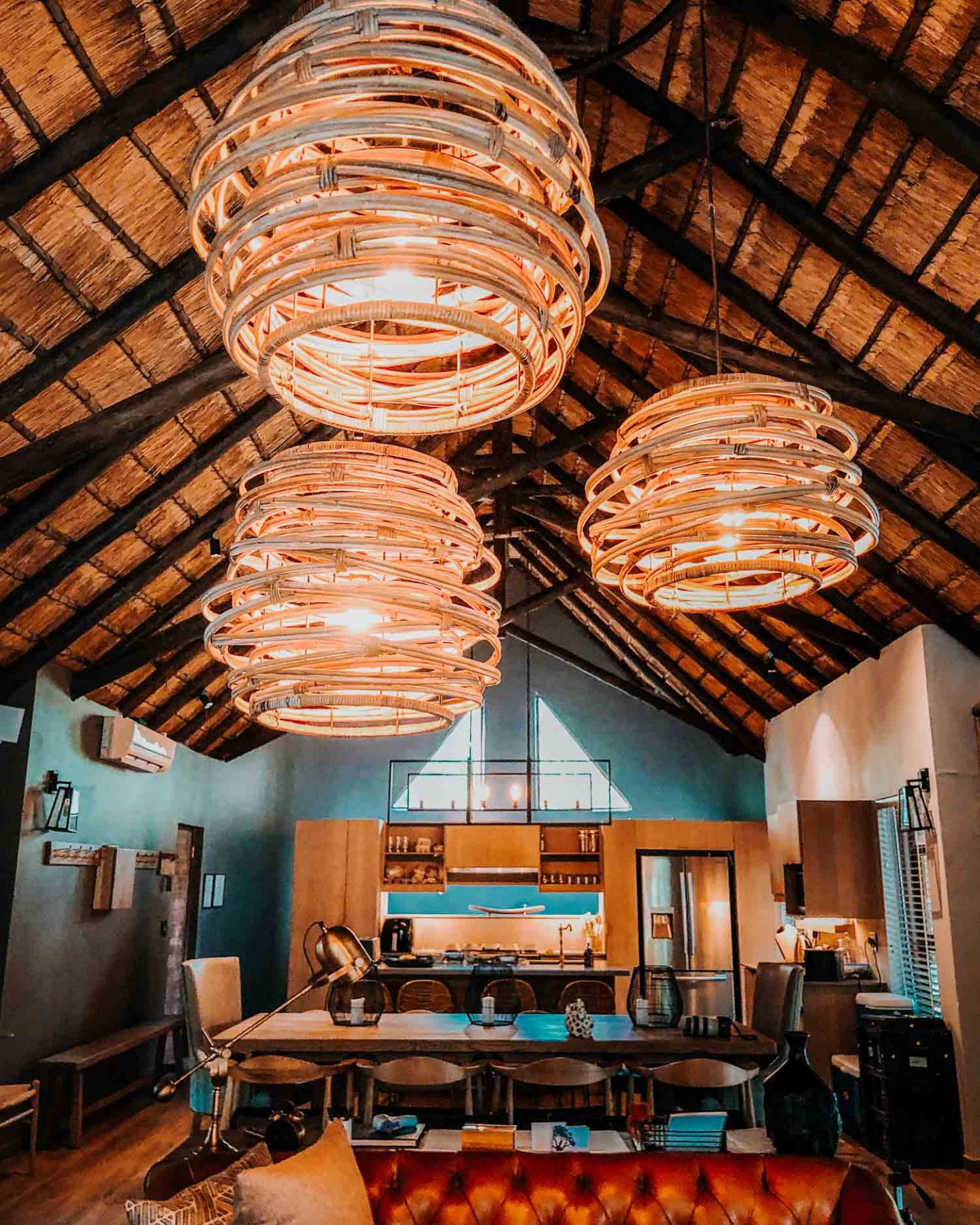 nkala lodge dining area