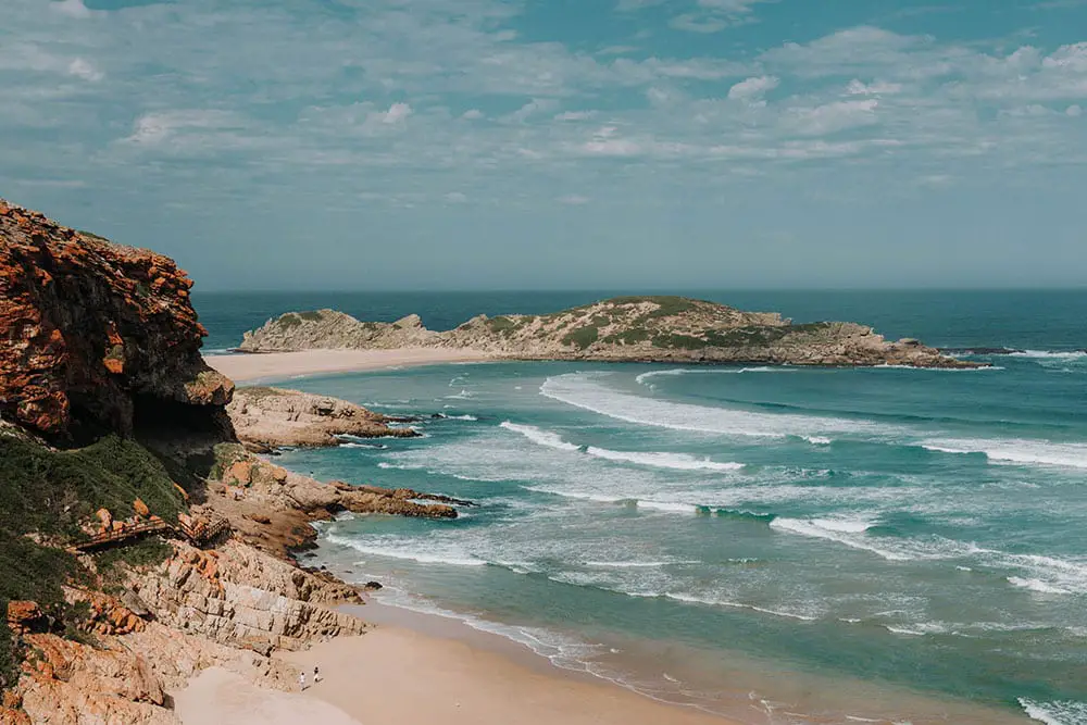 beach in robberg nature reserve