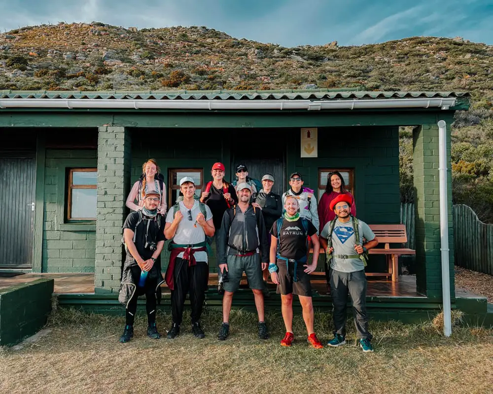 hikers in cape point