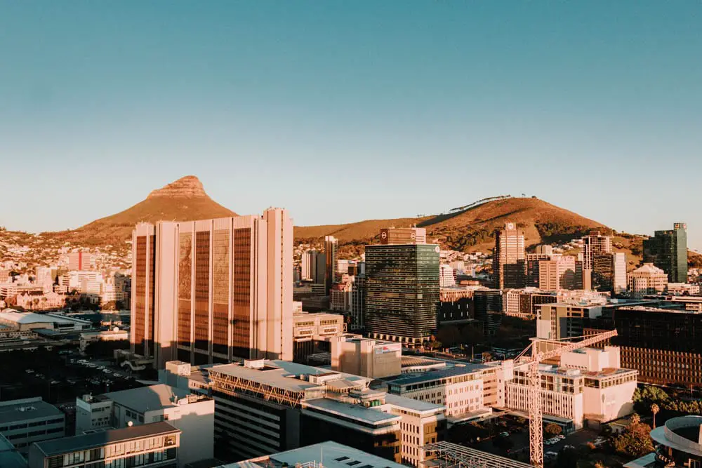 halyard apartments view of cape town
