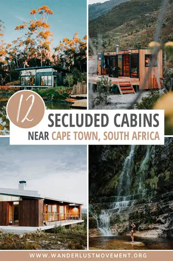 In need of a getaway? Here are the best cabins near Cape Town that are PERFECT for escaping reality and pretending the world doesn't exist.