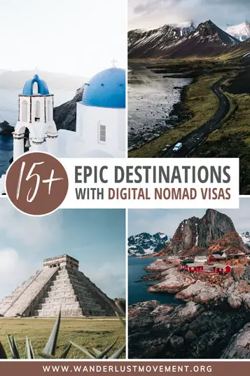Want to travel and work WITHOUT the stress of visa runs? Here are the best destinations offering digital nomad visas to remote workers!