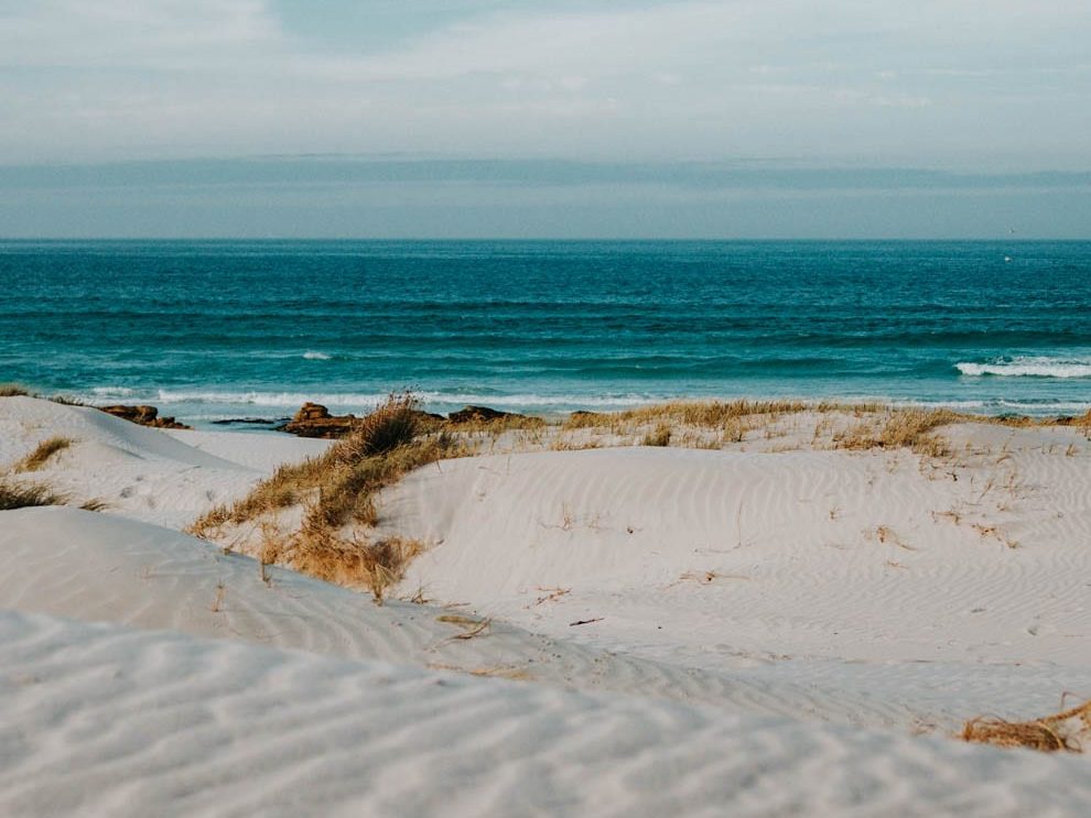 beach at cape point south africa