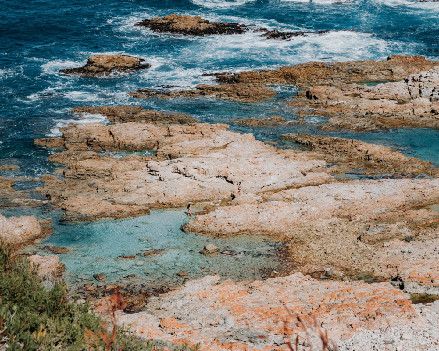 rock pools in de hoop nature reserve