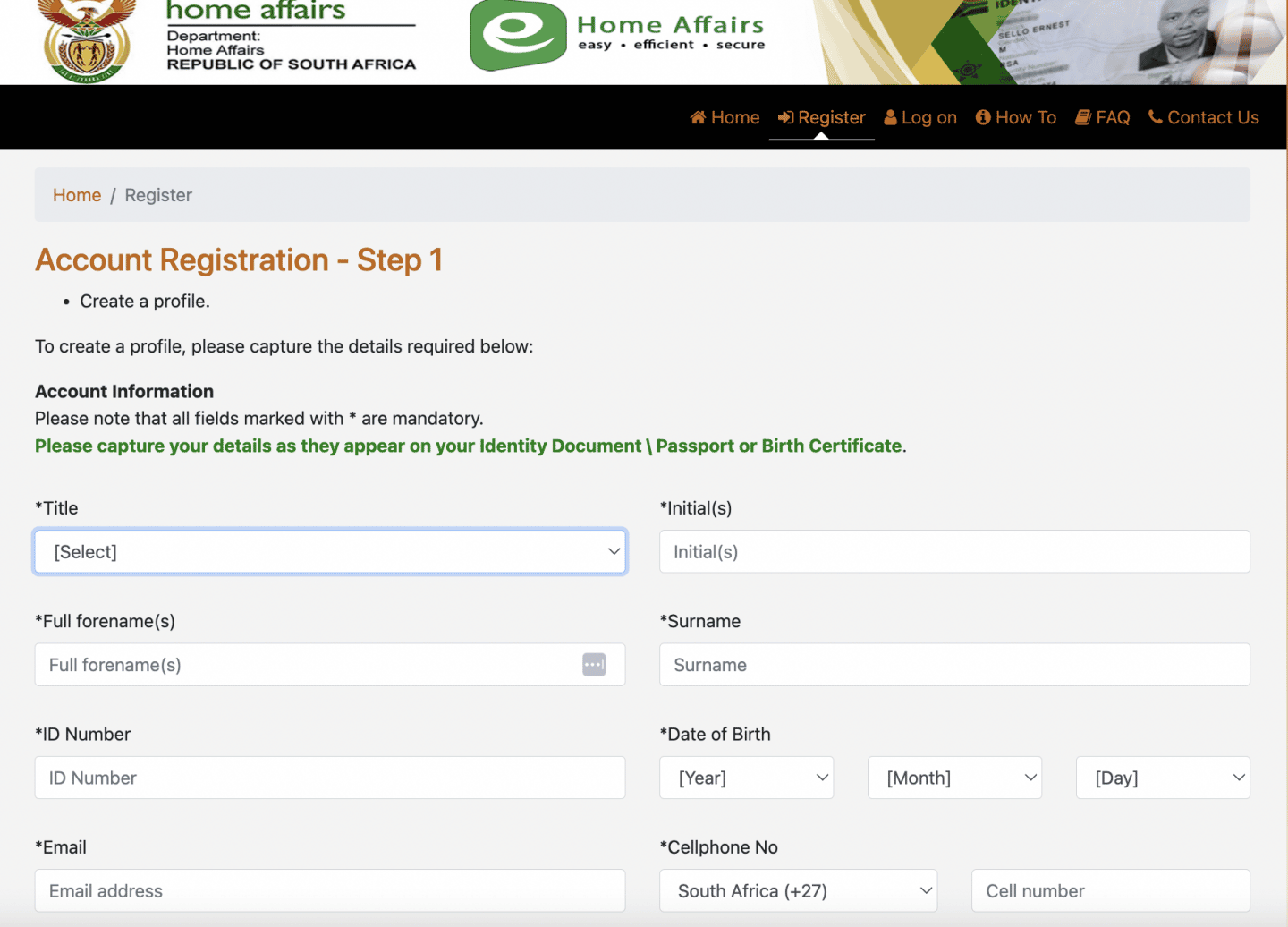 How To Apply For Your South Africa Passport Online how-to-apply-for-your-south-africa-passport-online