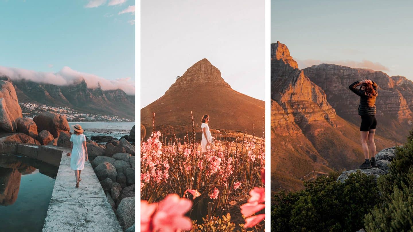sunsets in cape town