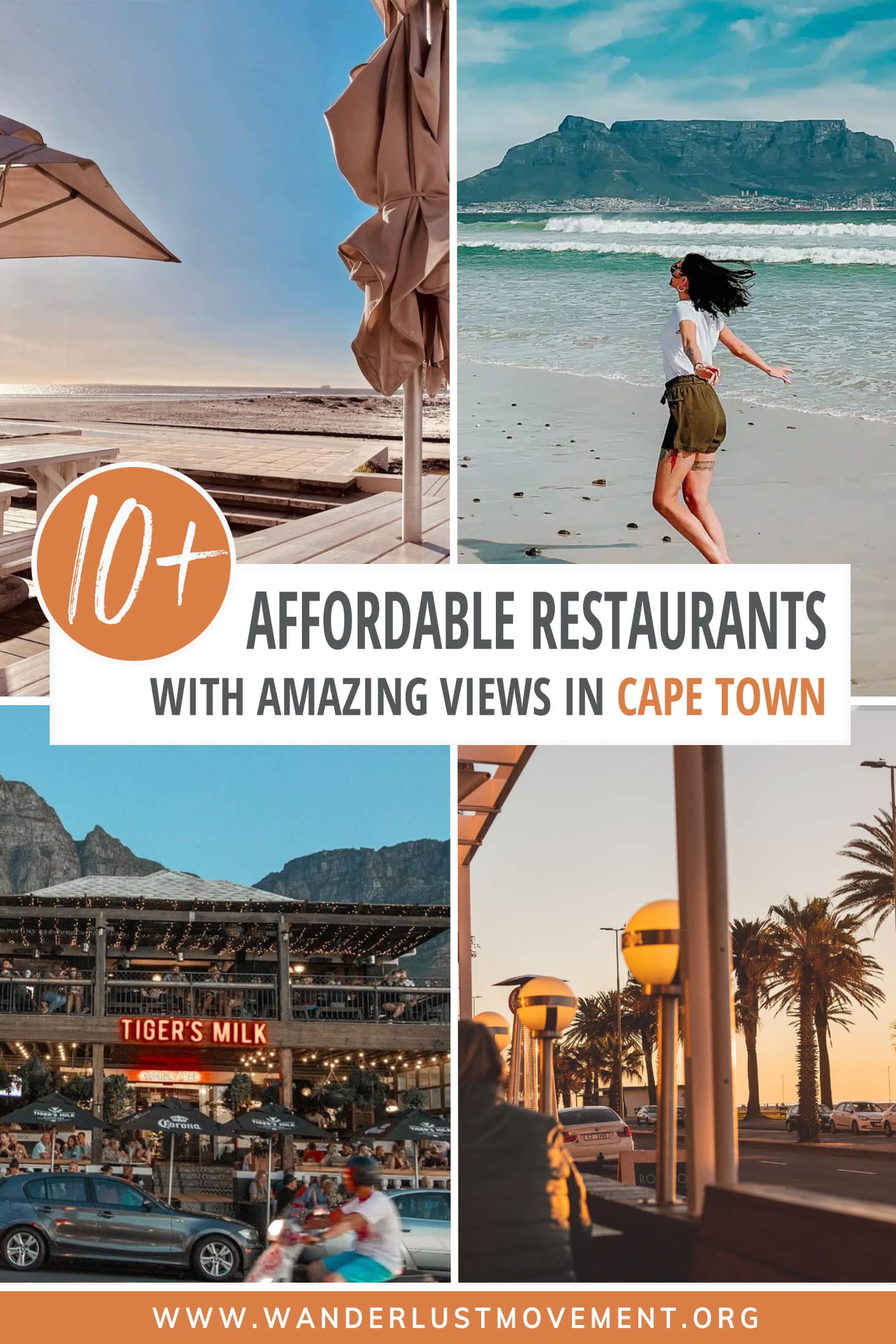 10+ Affordable Restaurants in Cape Town with a View