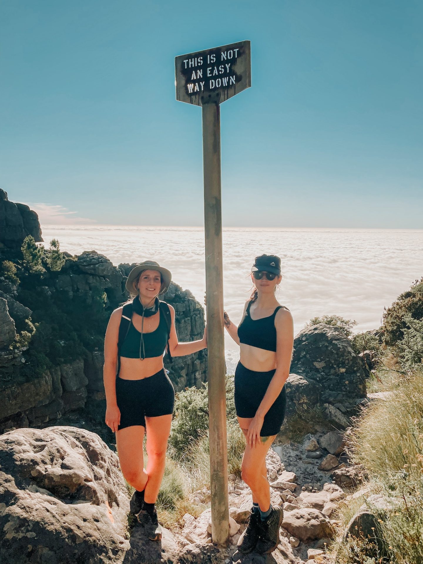 descending table mountain