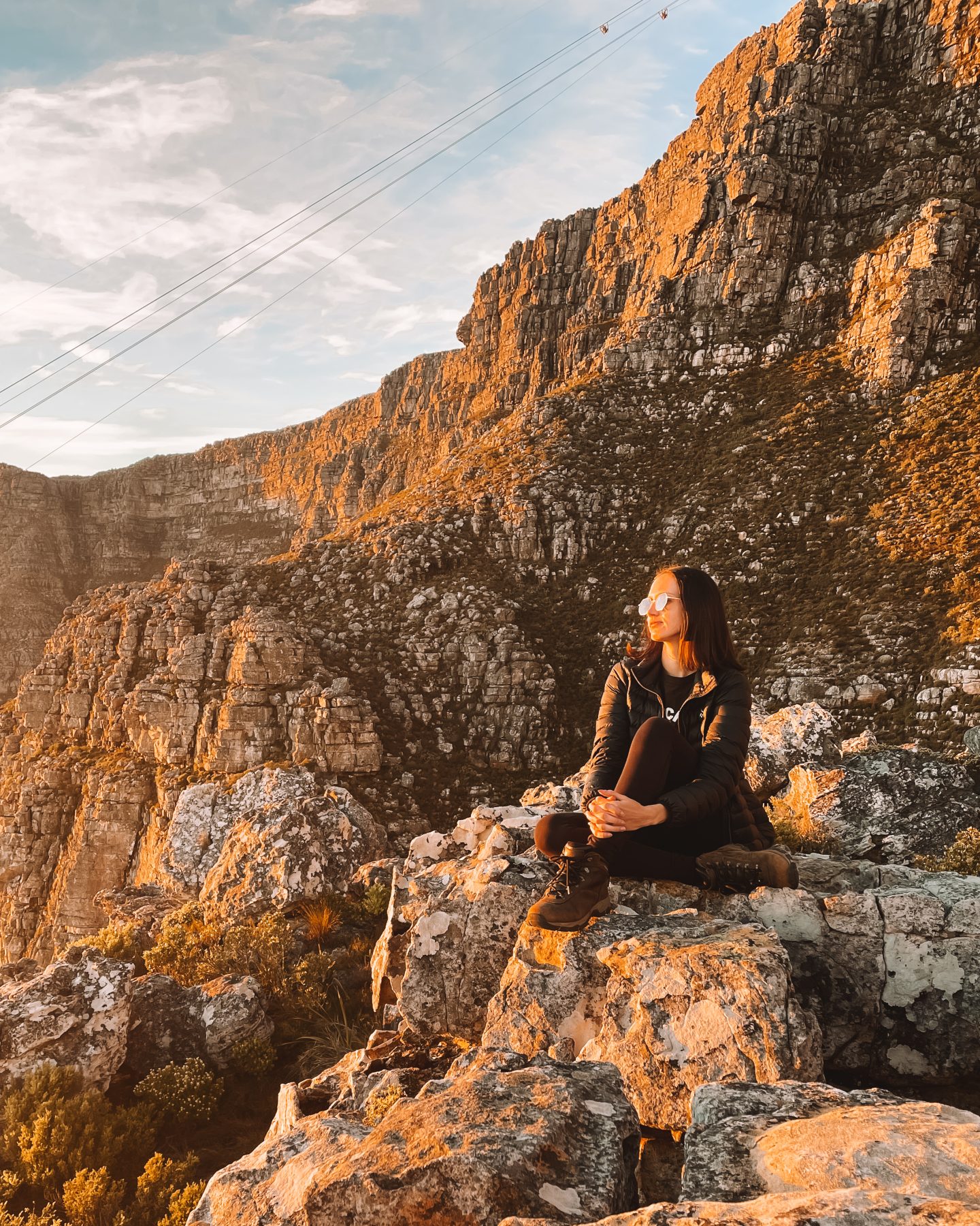 sunrise on the india venster hike